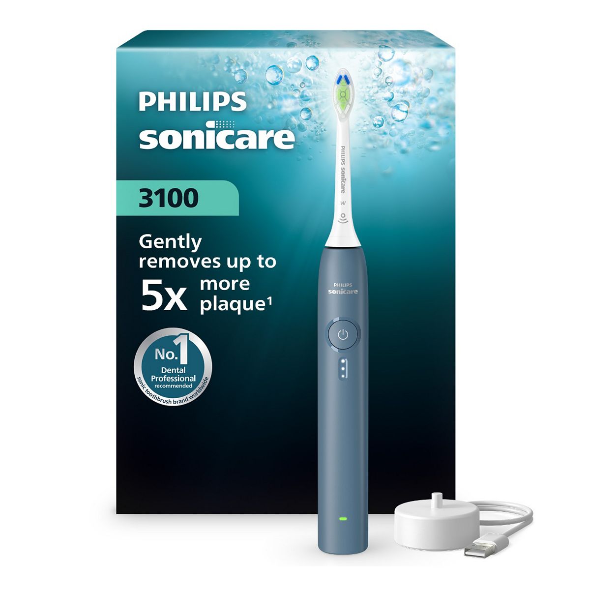 Philips Sonicare 3100 Electric Toothbrush Blue Hx4031/24