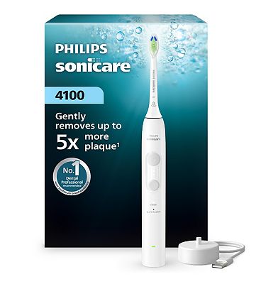 Philips sonicare series 4000 toothbrush white HX4041/41 - Boots