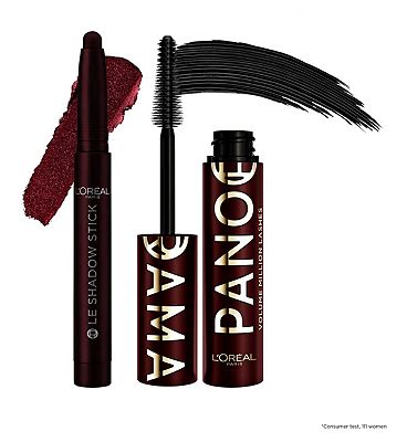 Click to view product details and reviews for Loreal Panorama Mascara Bordeaux Cashmere Starry Bordeaux Shadow Stick Duo Bundle.