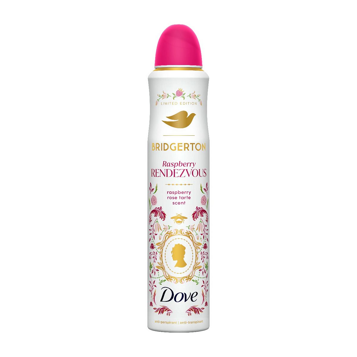 Dove Bridgerton Raspberry Rendezvous Anti-Perspirant Aerosol200 ml, 200ml