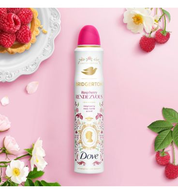 Dove Bridgerton Raspberry Rendezvous Anti-Perspirant Aerosol 200ml (2)