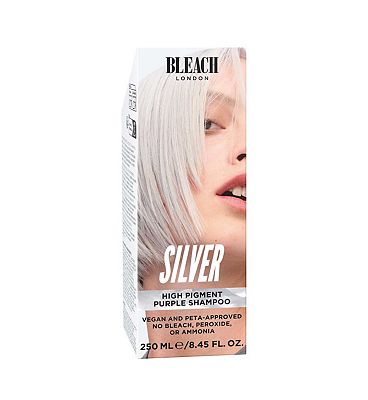Click to view product details and reviews for Bleach London Silver Blonde Shampoo 250ml.