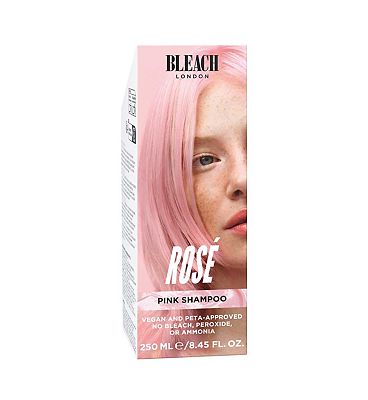 Click to view product details and reviews for Bleach London Rose Shampoo 250ml.
