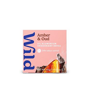 Wild Amber & Oud Natural Deodorant Refill