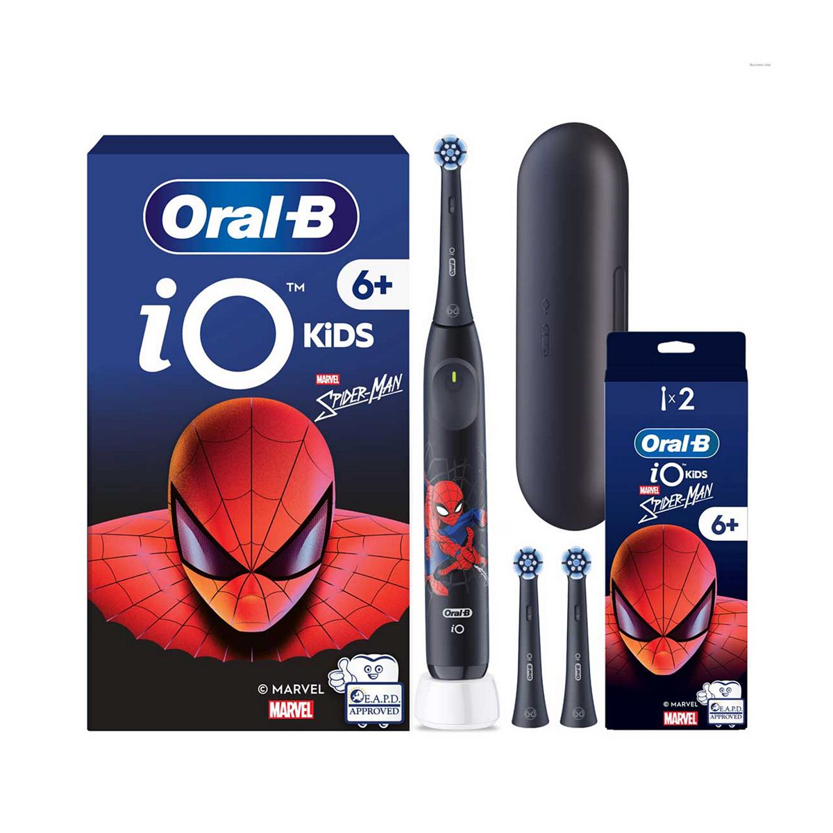 Oral B Oral-B Io Kids Marvel Spiderman Electric Toothbrush & Heads Bundle