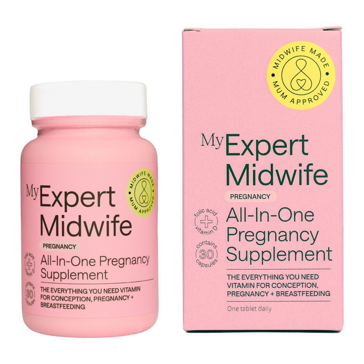 My Expert Midwife All In One Supplement 30 Capsules