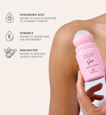 Gem Skin Loving Roll On Deodorant Coconut Vanilla 50ml (5)