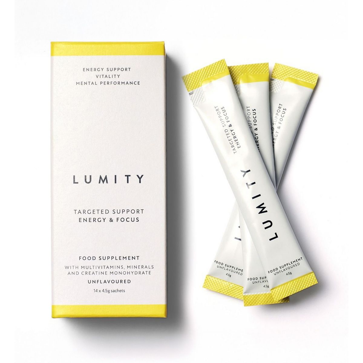 Lumity Energy Powder - 14 Sachets (4.5G Each)