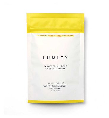 Click to view product details and reviews for Lumity Energy Powder 28 Servings Pouch 126g Each.