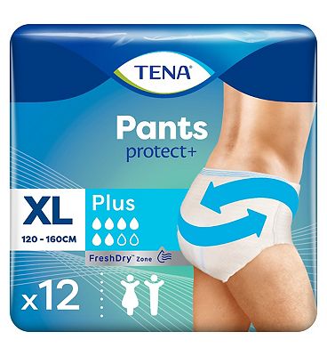TENA Incontinence Pants Plus Extra Large 12pk