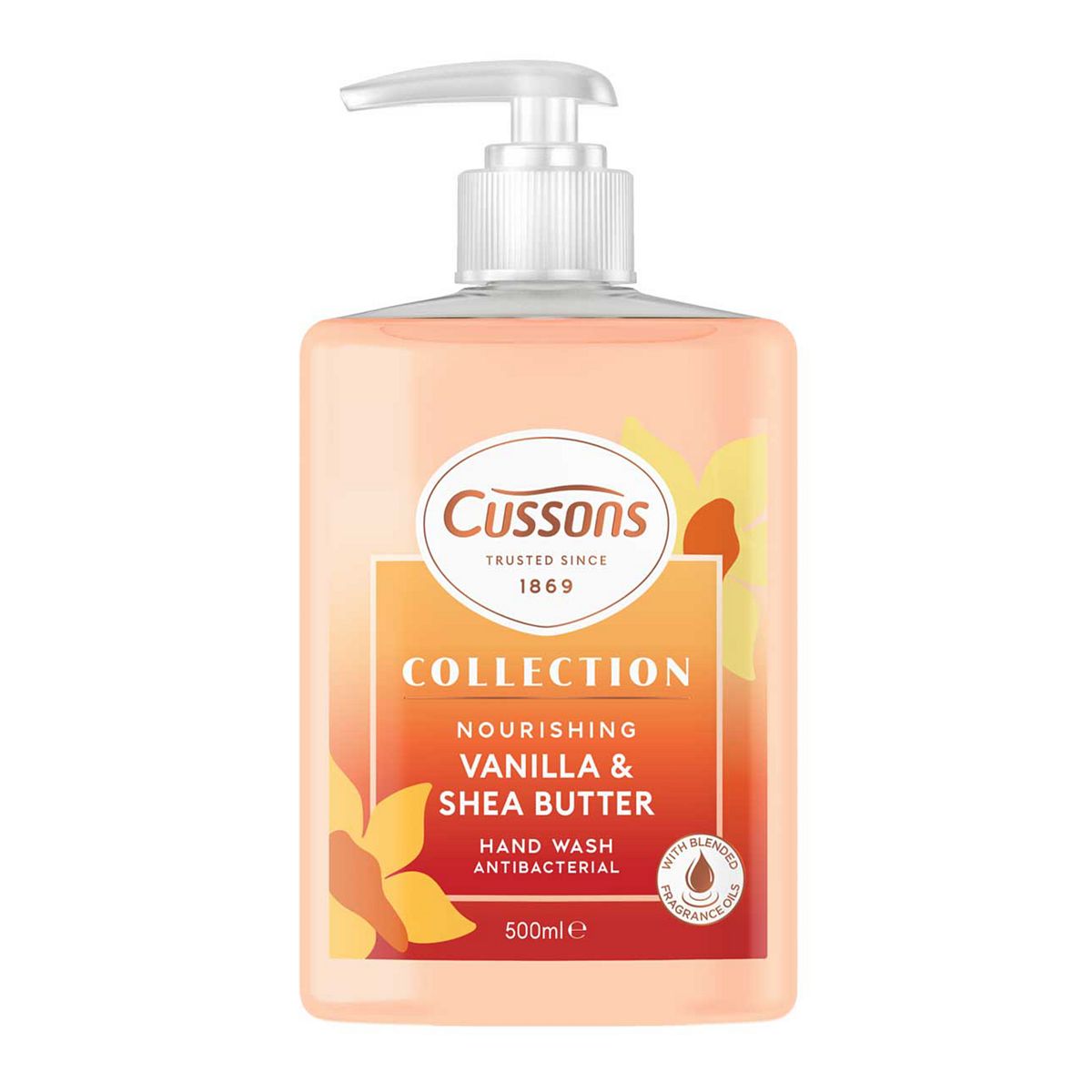 Cussons Collection Vanilla & Shea Butter Antibacterial Handwash 500ml