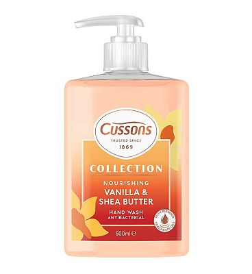 CUSSONS COLLECTION HANDWASH VANILLA & SHEA BUTTER 500ML  