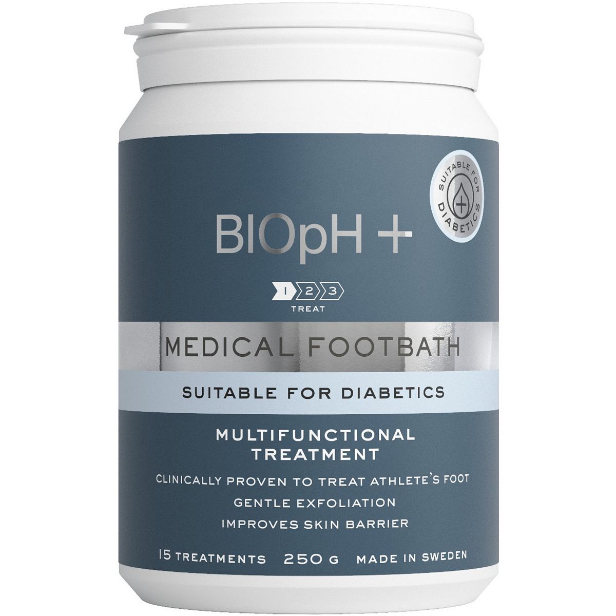 Bioph+ Medicated Diabetic Foot Bath 250G