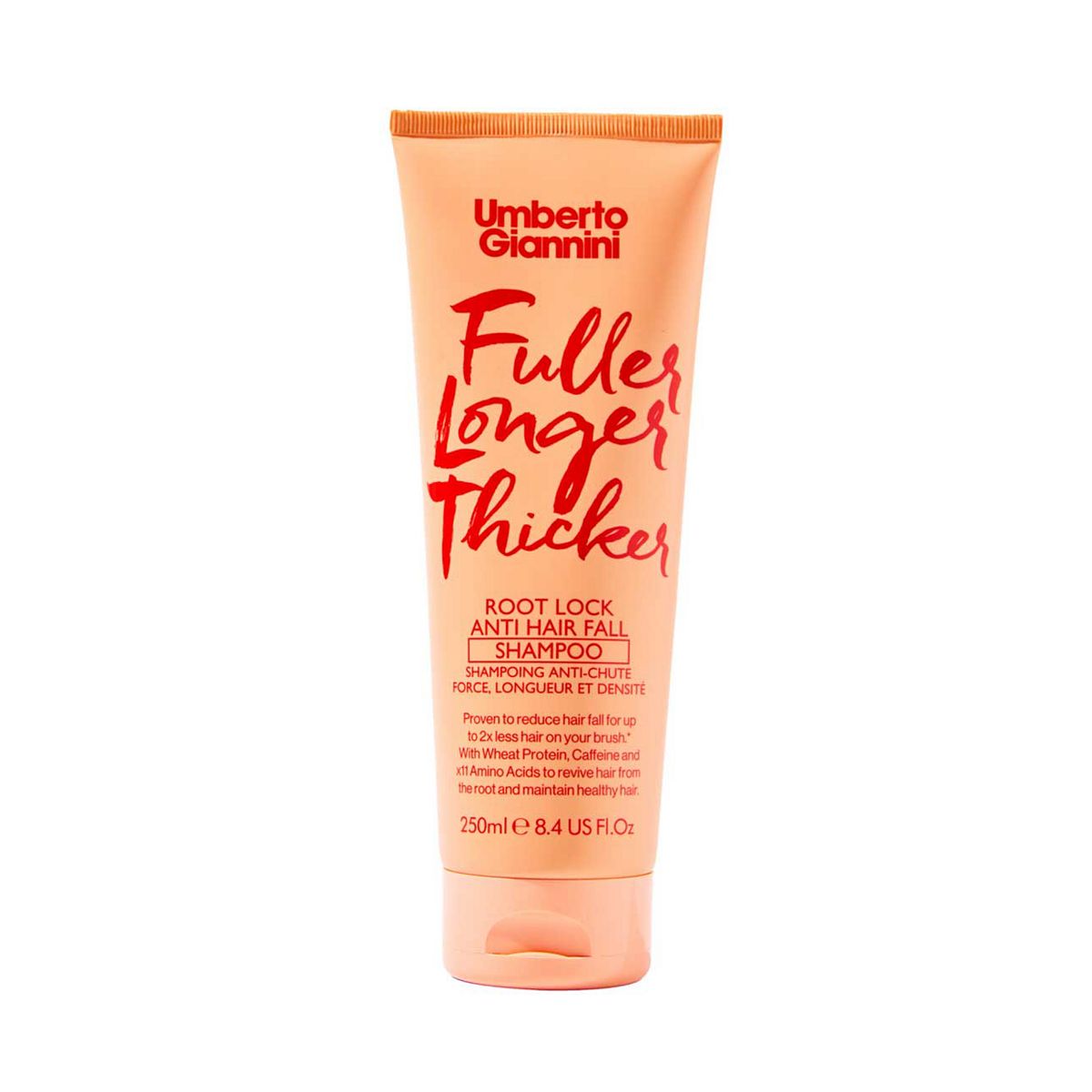 Umberto Giannini Fuller Longer Thicker Root Lock Anti-Hair Fall Shampoo250 ml, 250ml