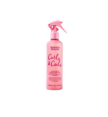 Click to view product details and reviews for Umberto Giannini Curls Coils Anti Frizz Moisture Mist 250ml.