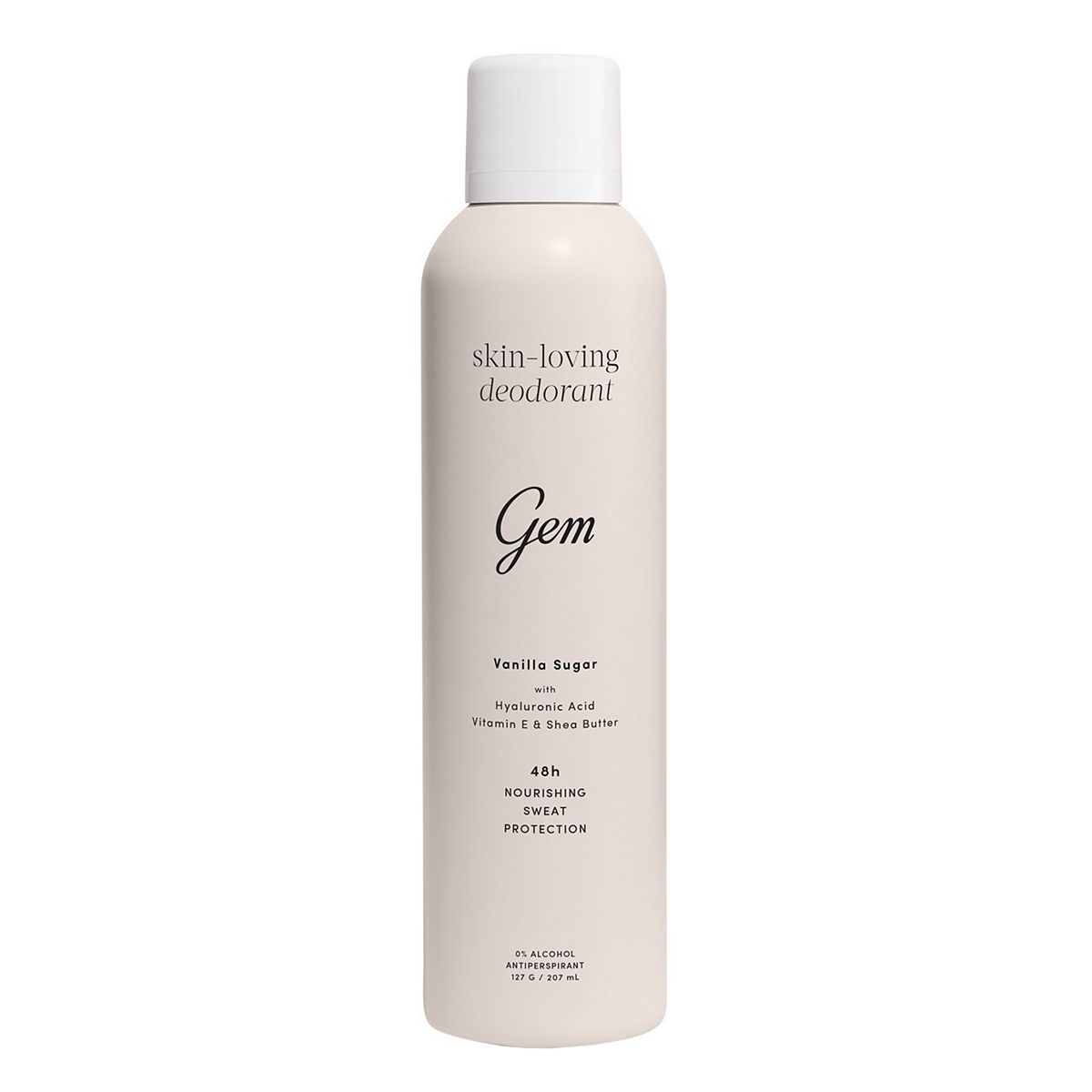Gem Skin-Loving Antiperspirant Deodorant Vanilla Sugar 207Ml