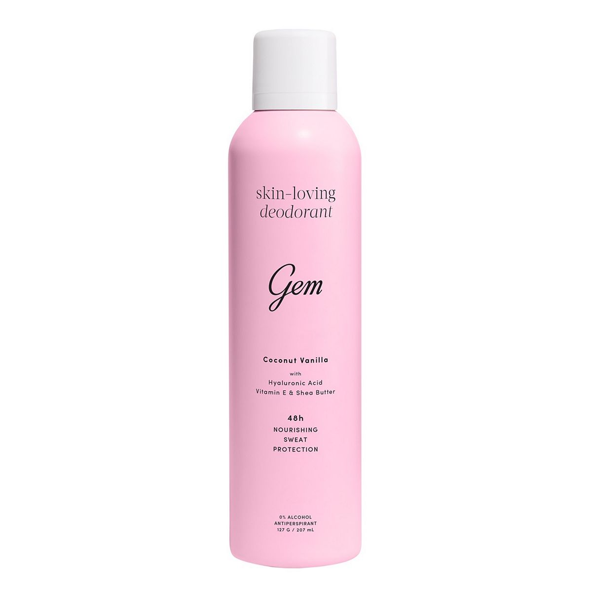 Gem Skin-Loving Antiperspirant Deodorant Coconut Vanilla 207Ml