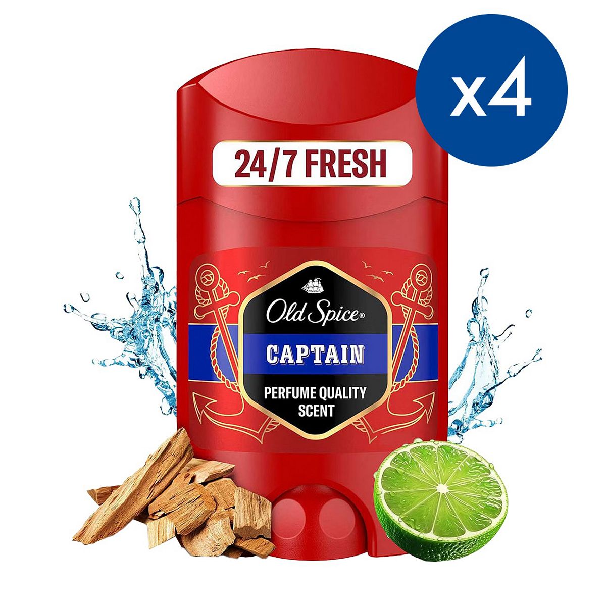 Old Spice Captain X4 Stick Bundle