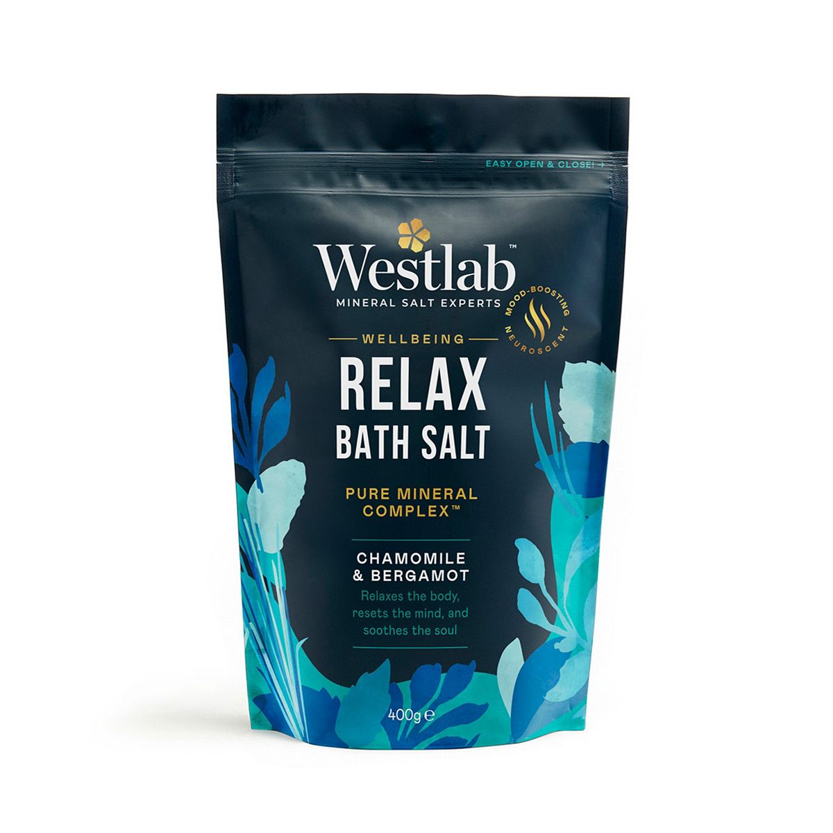 Westlab Wellbeing Relax Bath Salts 400g