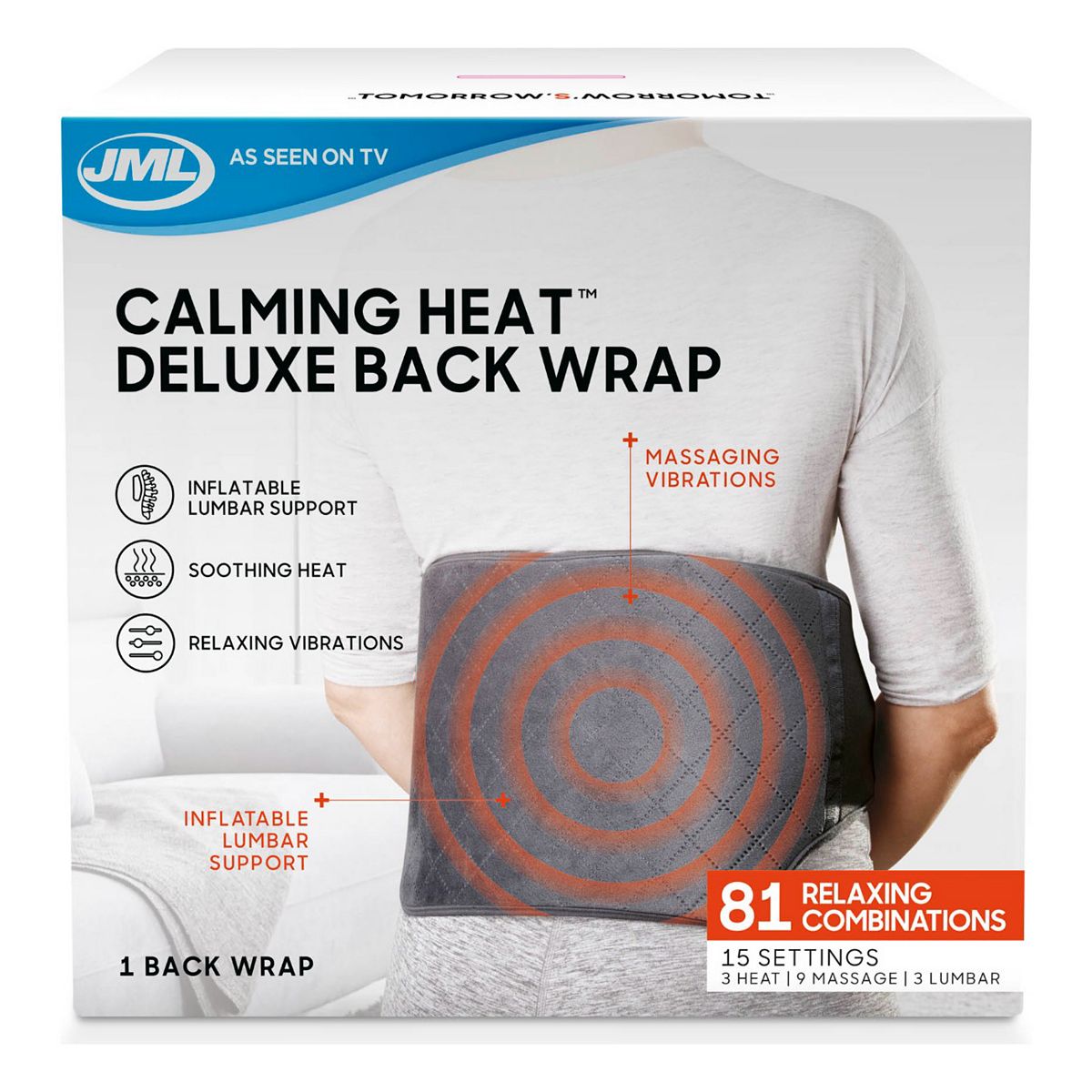 Jml Calming Heat Back Wrap