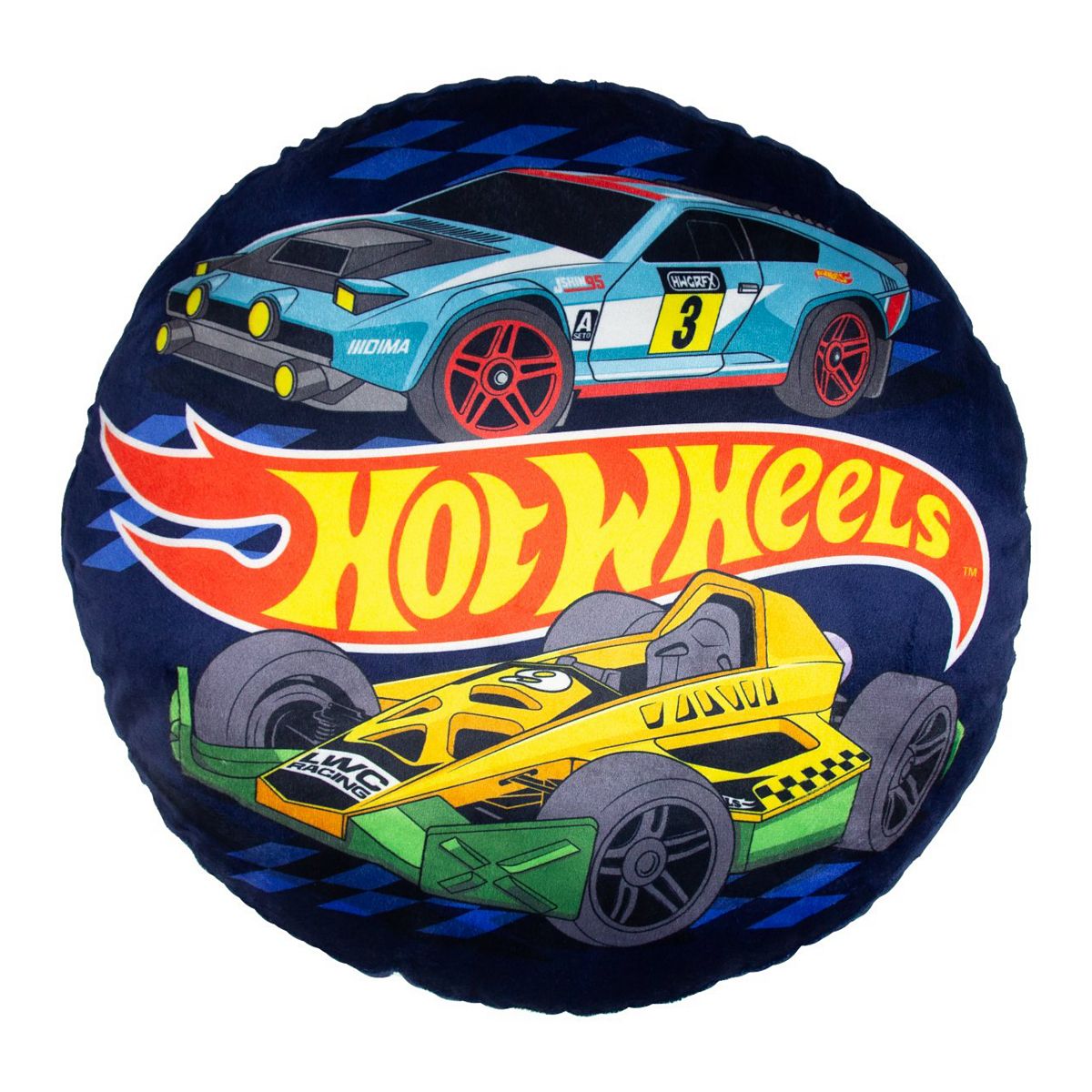 Hot Wheels Motorway Shaped Cushion