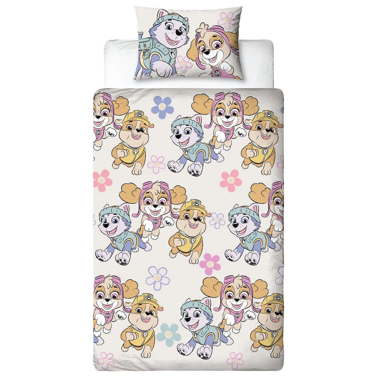 Paw Patrol Brushed Single Rotary Duvet