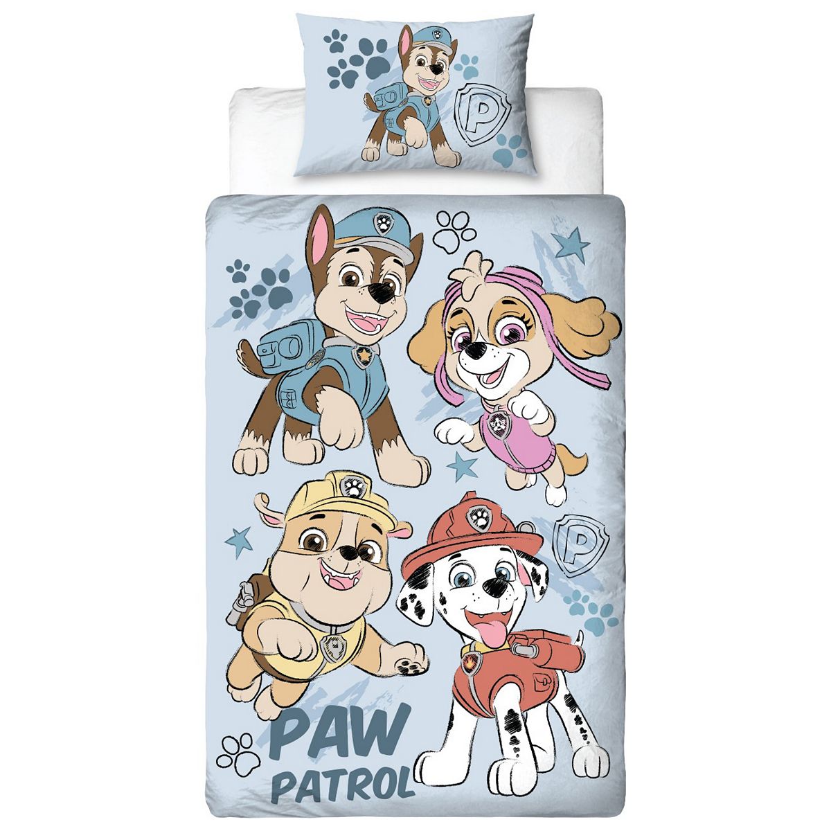 Paw Patrol Sketchy Single Panel Duvet