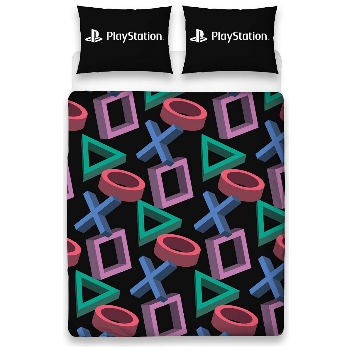 Playstation Abstract Double Rotary Duvet
