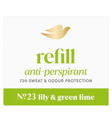 Dove Lily & Green Lime Anti-Perspirant Refill Pack 35ml