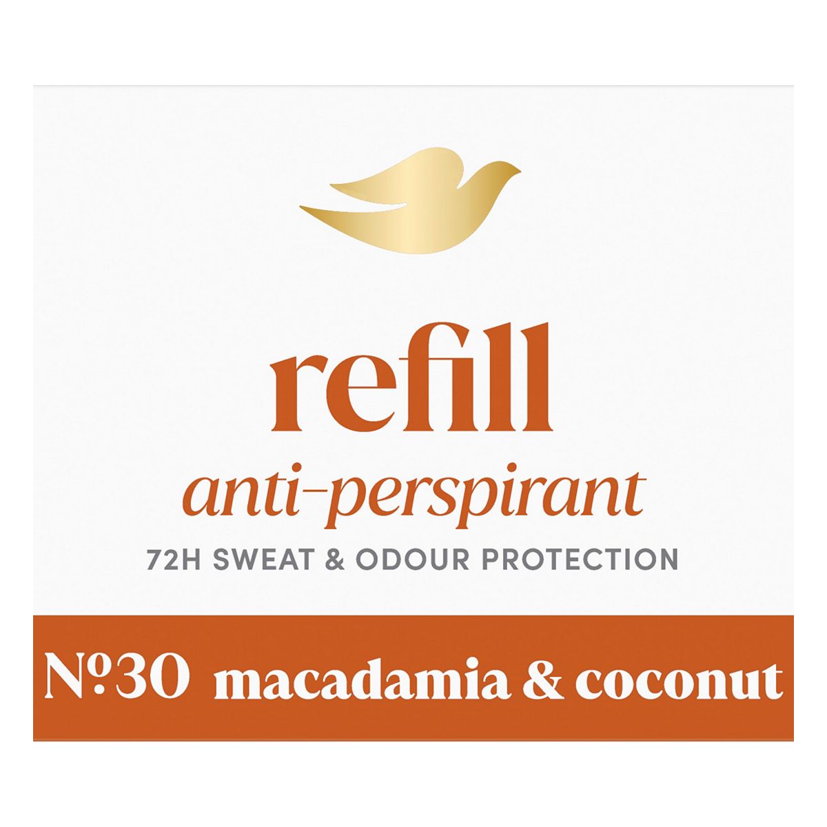 Dove Macadamia & Coconut Anti-Perspirant Refill Pack 35Ml