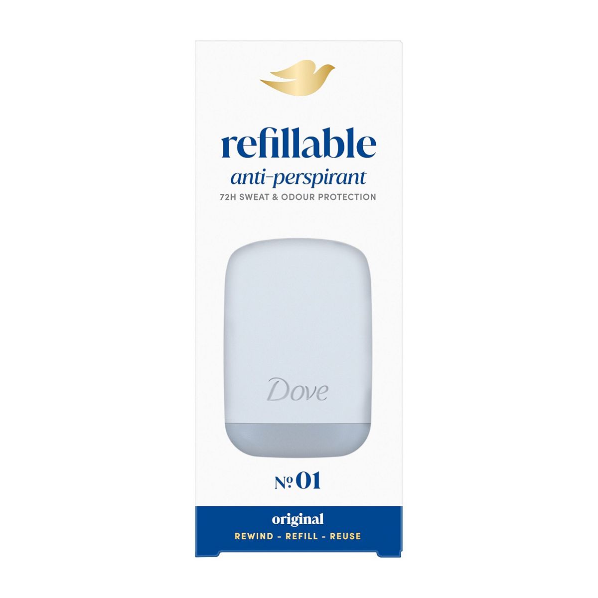 Dove Original Refillable Anti-Perspirant Starter Kit