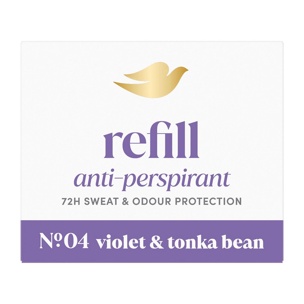 Dove Violet & Tonka Bean Anti-Perspirant Refill Pack 35Ml