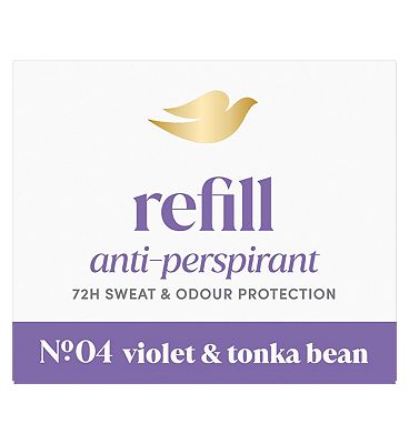 Dove Violet & Tonka Bean 72h Anti-Perspirant Refill Pack 35ml