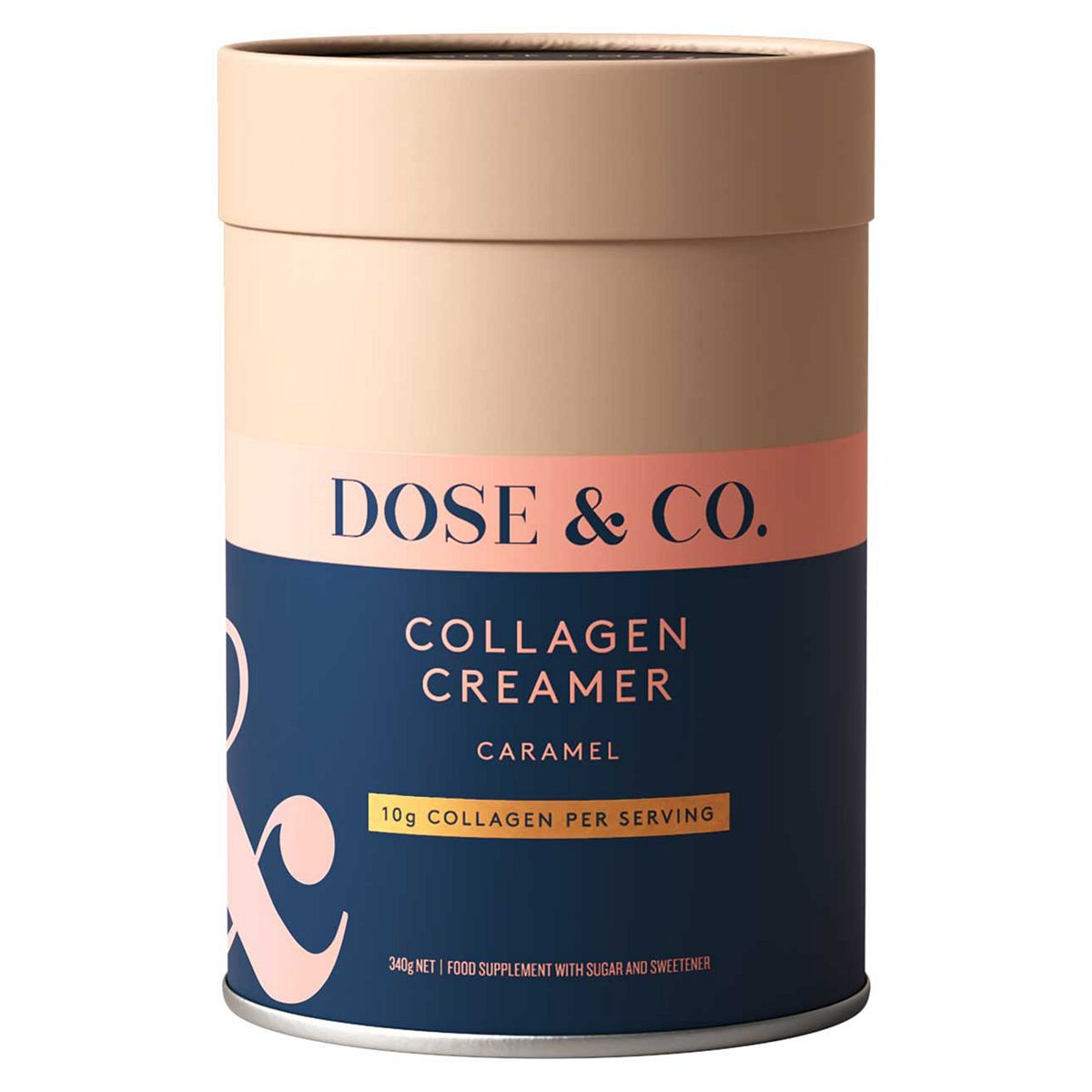 Dose & Co Collagen Creamer 340G - Caramel