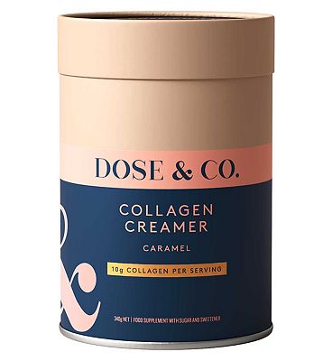 Dose & Co Collagen Creamer - Caramel, 340g