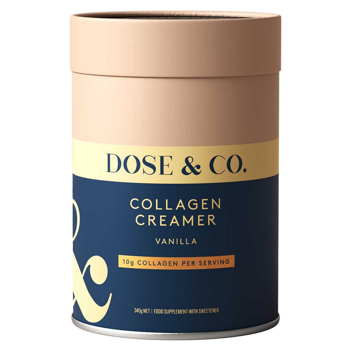 Dose & Co Collagen Creamer 340G Vanilla