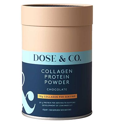 Dose & Co Collagen Protein - Chocolate, 420g