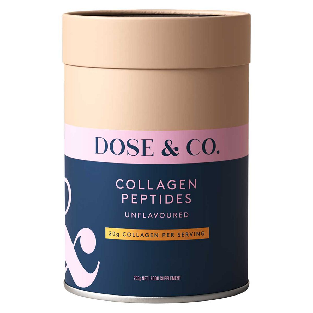 Dose & Co Pure Collagen Peptides 283G Unflavoured