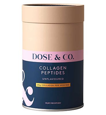 Dose & Co Pure Collagen Peptides Unflavoured, 567g