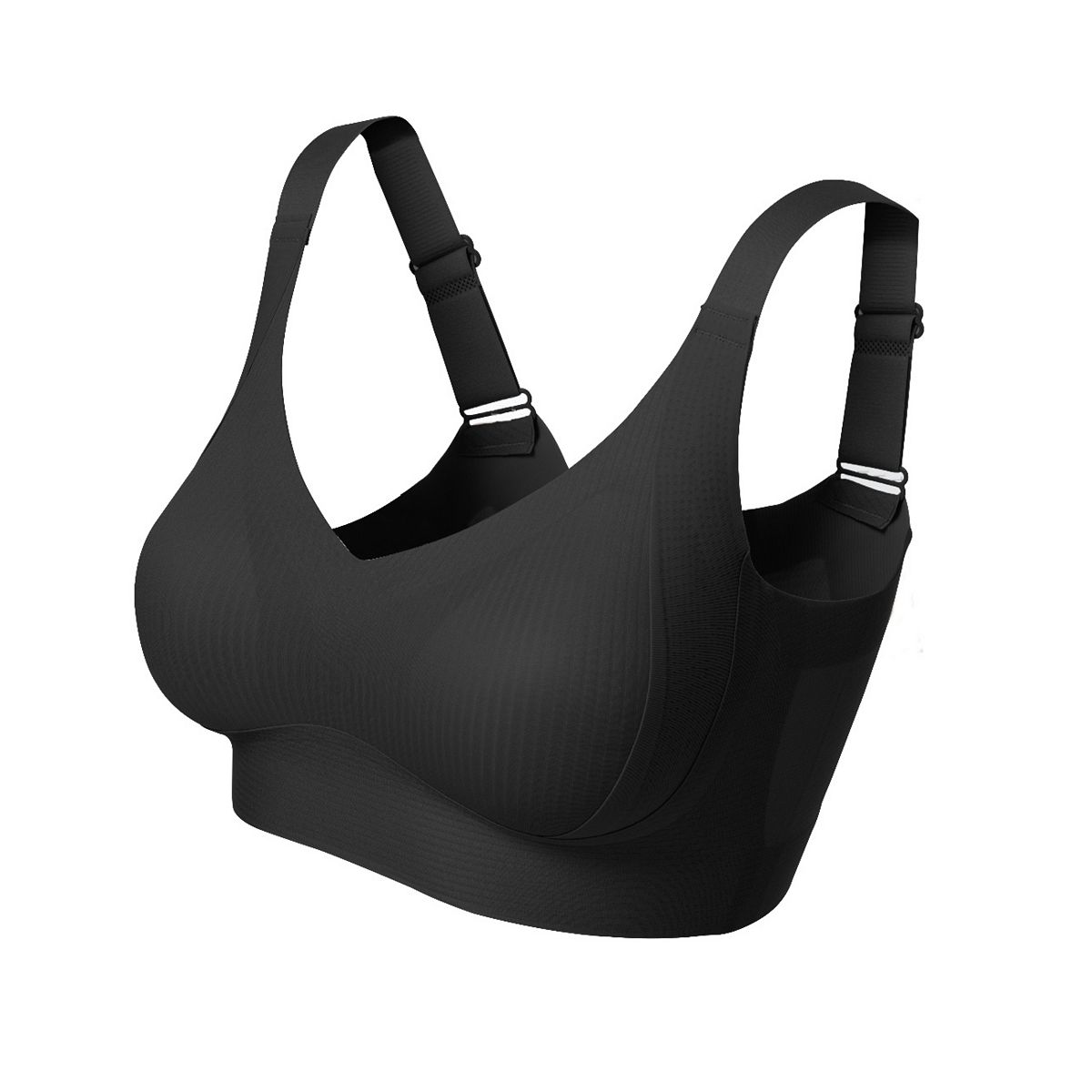 JML Belvia Seamless Comfort Bra Black Xl