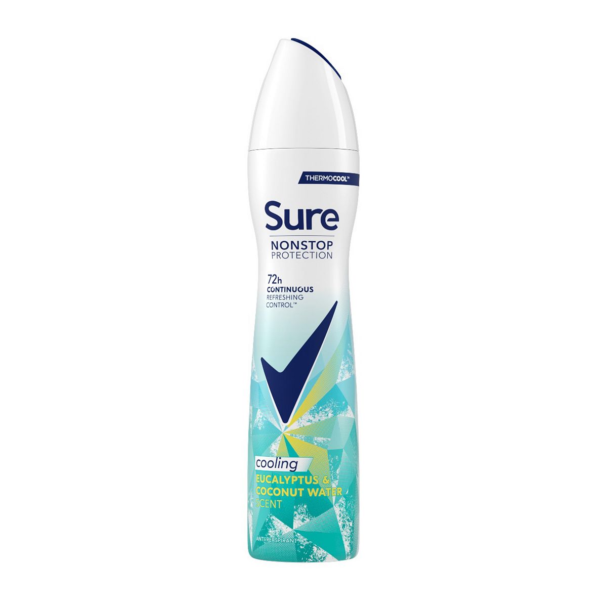 Sure Women Nonstop Protection Anti-Perspirant Aerosol Eucalyptus & Coconut250 Ml, 250Ml