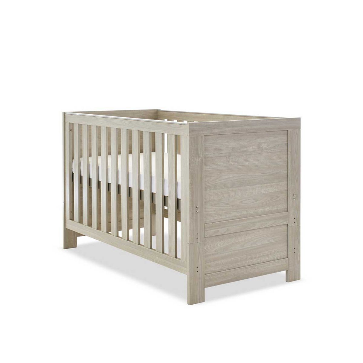 Obaby Nika Cot Bed - Grey Wash