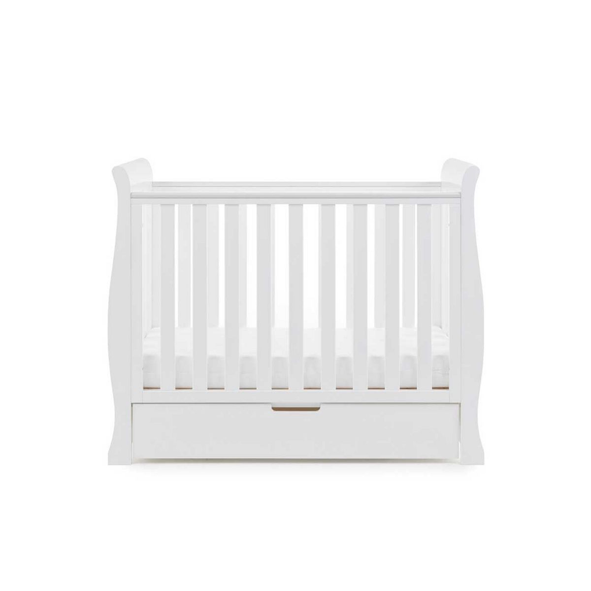 Obaby Stamford Space Saver Cot - White