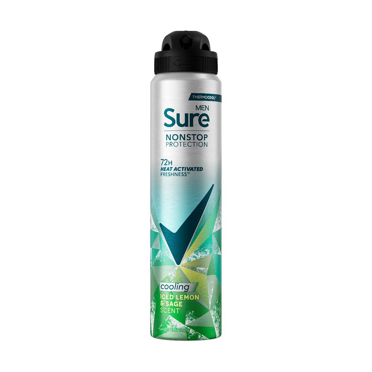 Sure Men Nonstop Protection Iced Lemon & Sage Spray250 Ml, 250Ml