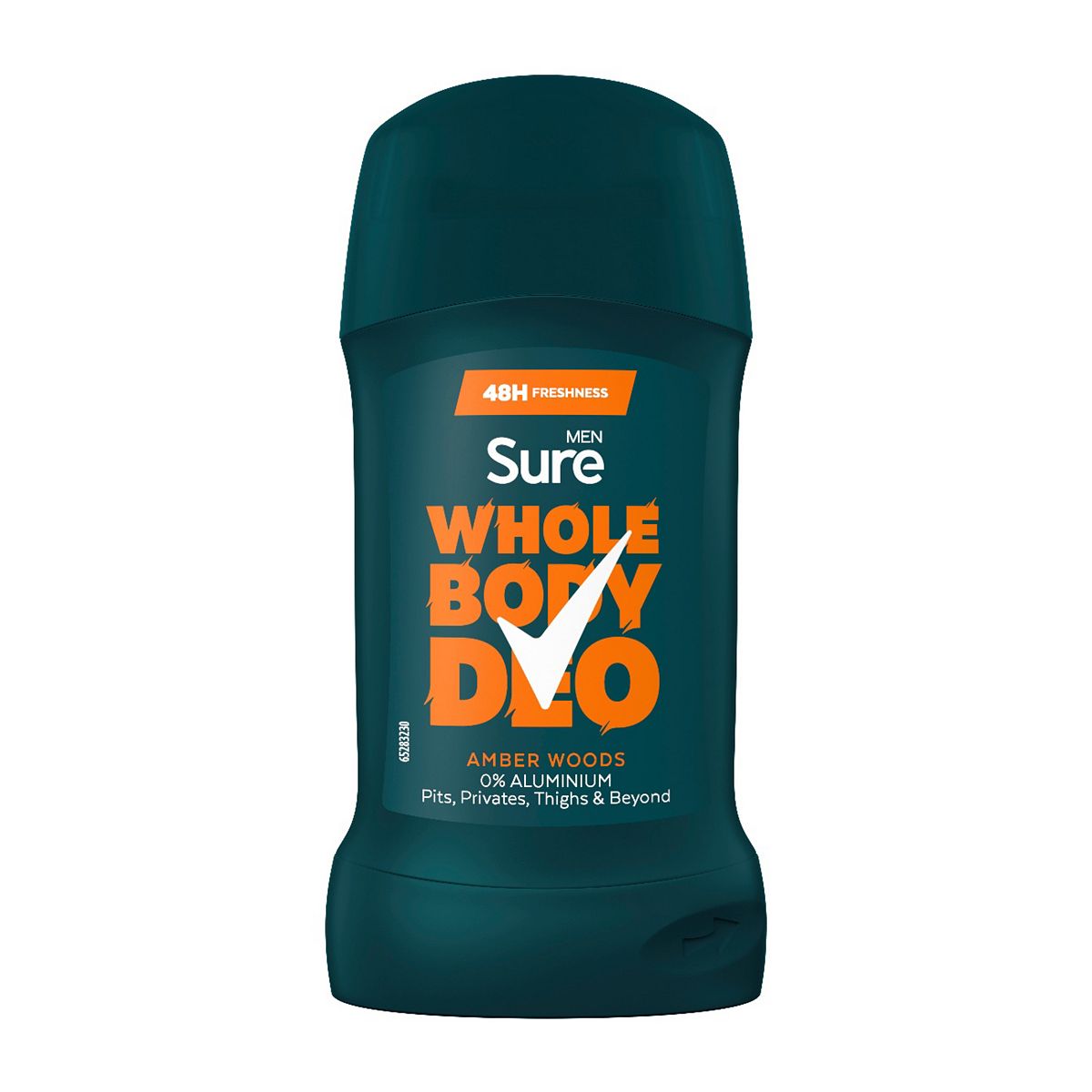 Sure Men Amber Woods 48Hr Whole Body Deodorant Stick 50Ml