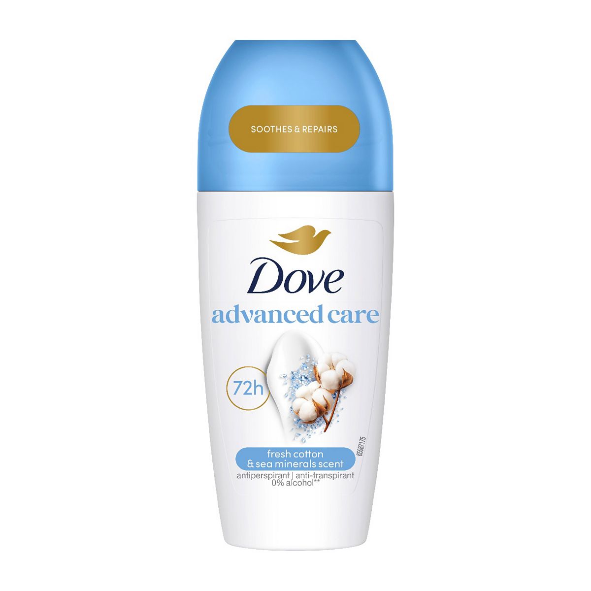 Dove Fresh Cotton & Sea Mineral Anti-Perspirant Roll On 50Ml