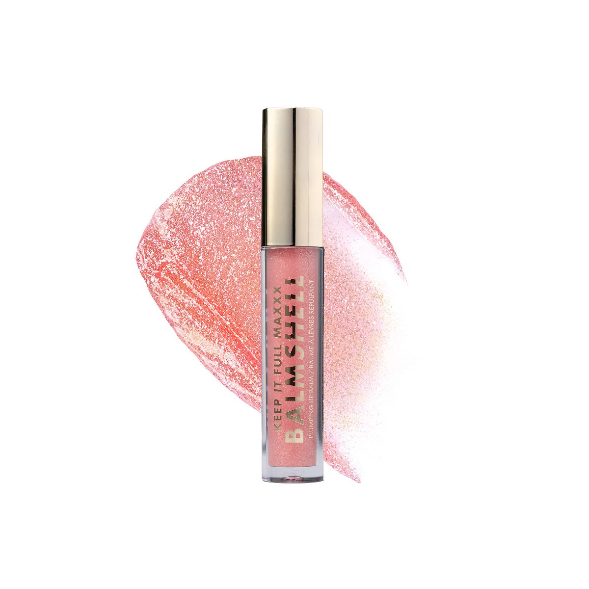 Milani Keep It Full Maxxx Balmshell Lip Plumping Balm 230 Sparkling Pink 4.5Ml in Shade 230: