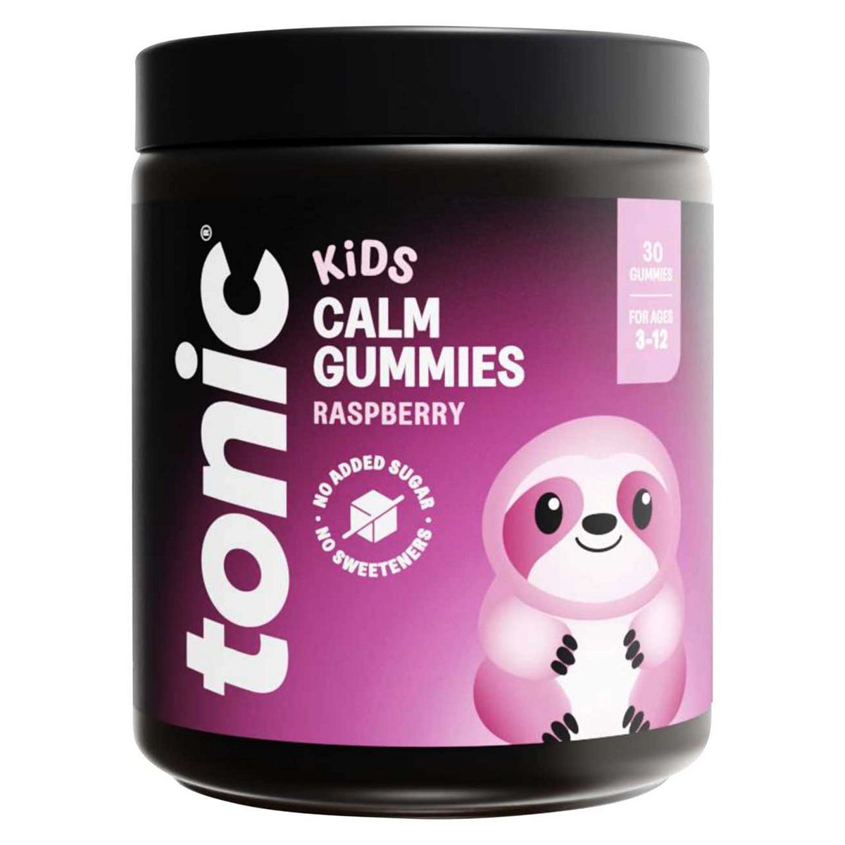 Tonic Health Kids Calm Magnesium Gummies X 30 Raspberry