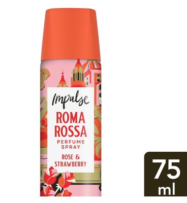 Impulse Roma Rossa Body Spray Italian Edit Collection 75ml