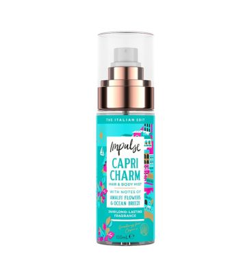 Impulse Capri Charm Hair & Body Mist Italian Edit Collection 100ml (2)